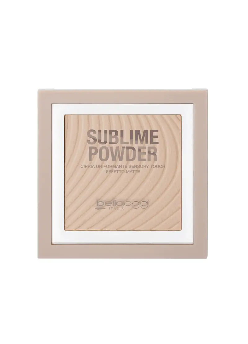 Sublime Powder - Polvere Opacizzante Sensory Touch Effetto Shine Poreless, Unisex, Giallo mais
