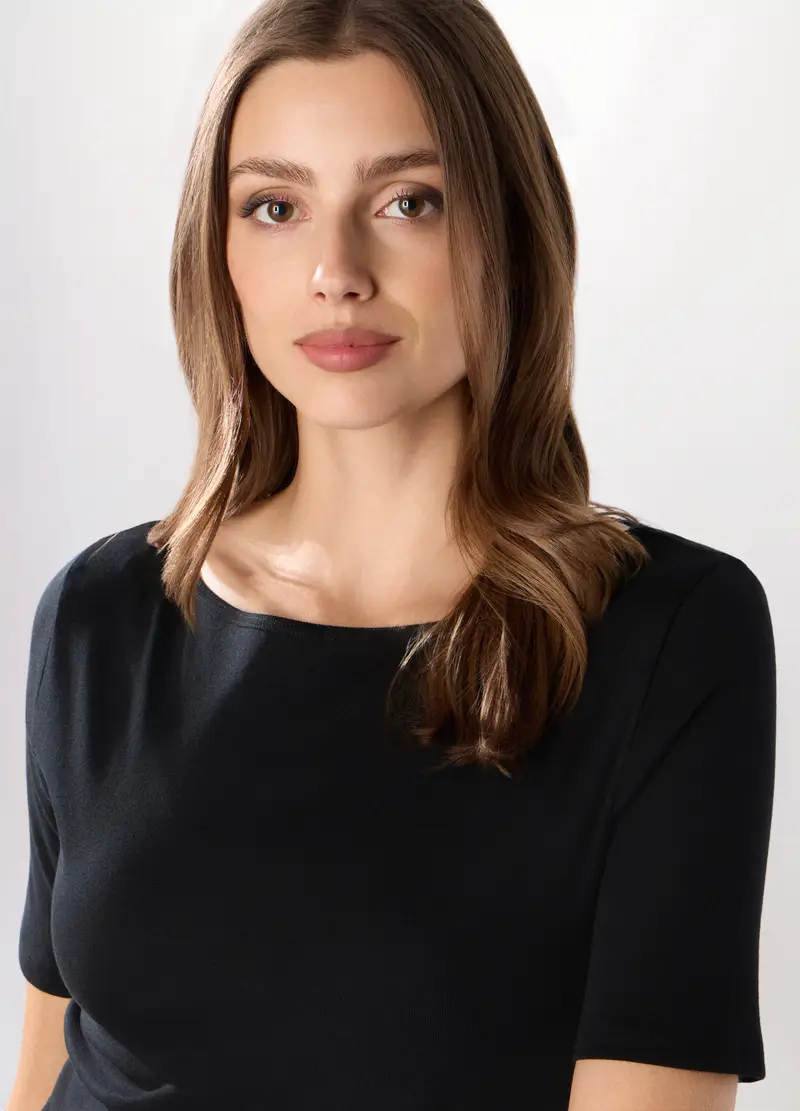 Upim T-shirt Donna Nero 4255121 miniatura 3