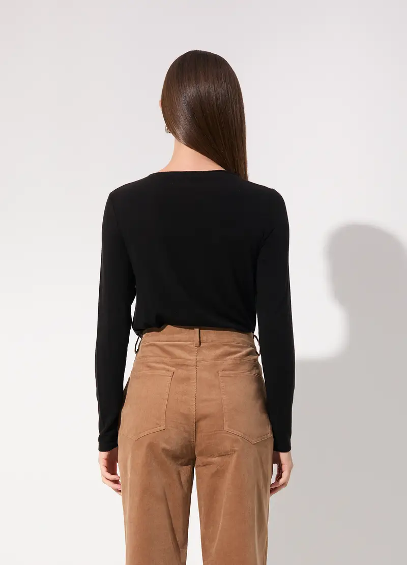 Upim T-shirt Donna Nero 4288020 miniatura 3