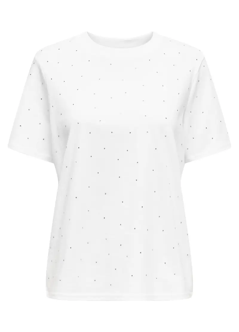 T-shirt A Maniche Corte Regular Fit, Unisex, Bianco