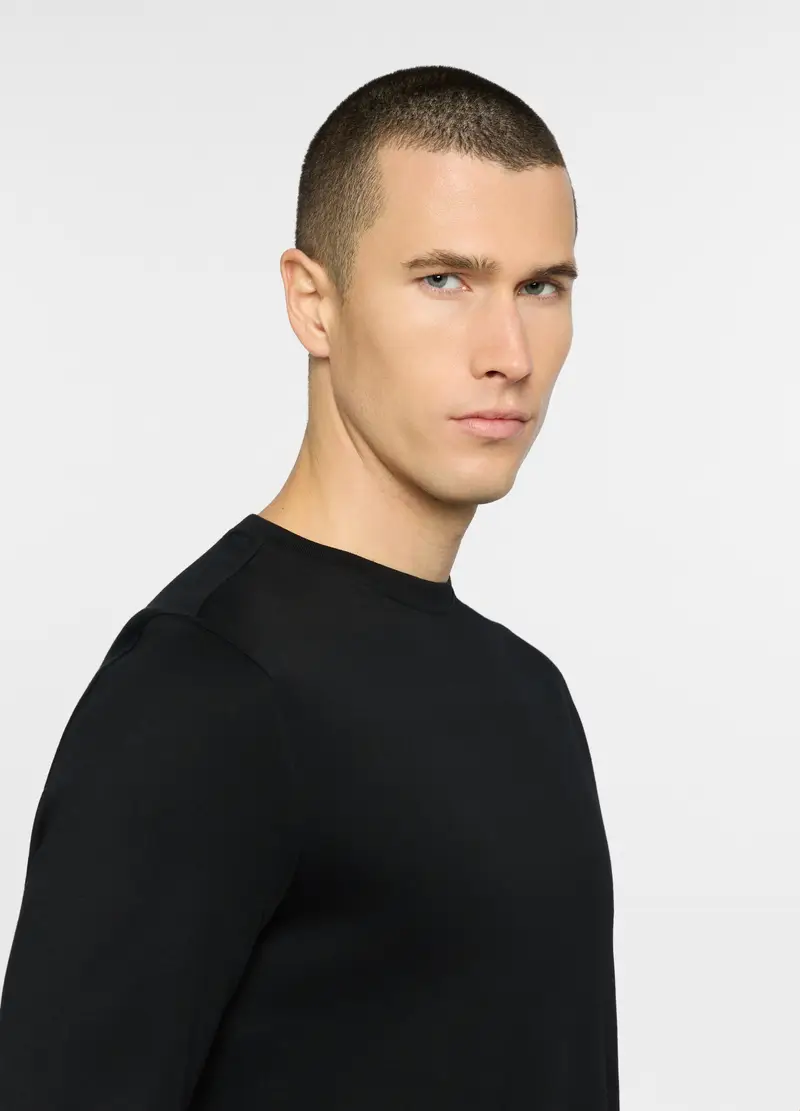 Upim T-shirt Uomo Nero 4253059 miniatura 3