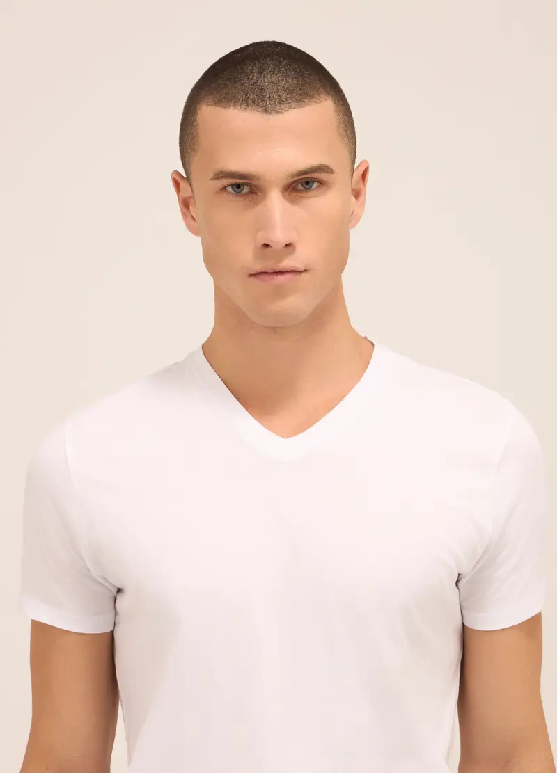 Upim T-shirt Uomo Bianco 970349 miniatura 2