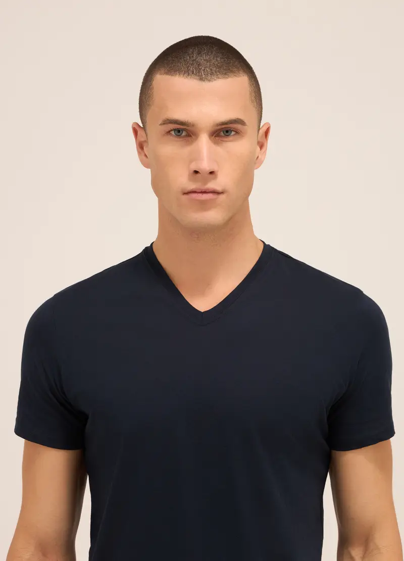 Upim T-shirt Uomo Blu 970352 miniatura 2