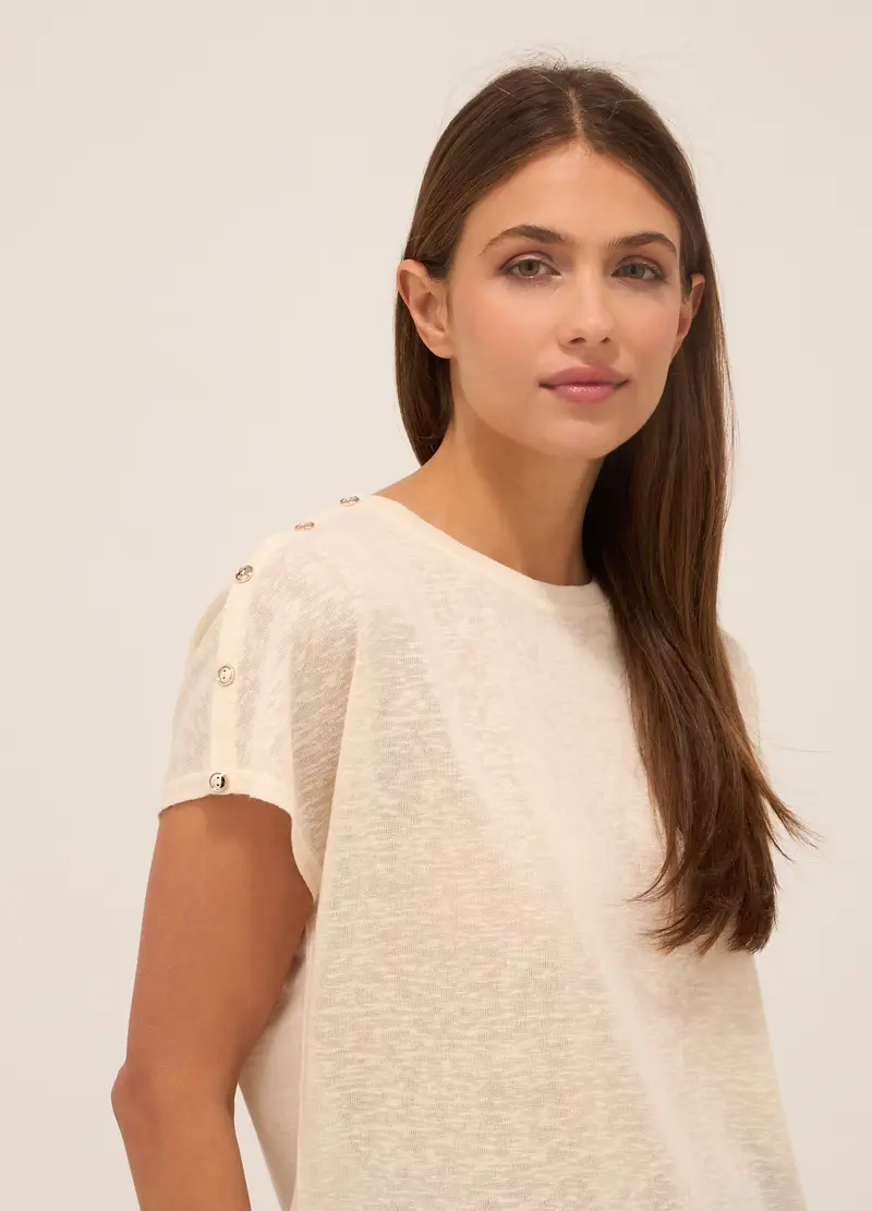 Upim T-shirt Donna Bianco 979674 miniatura 2