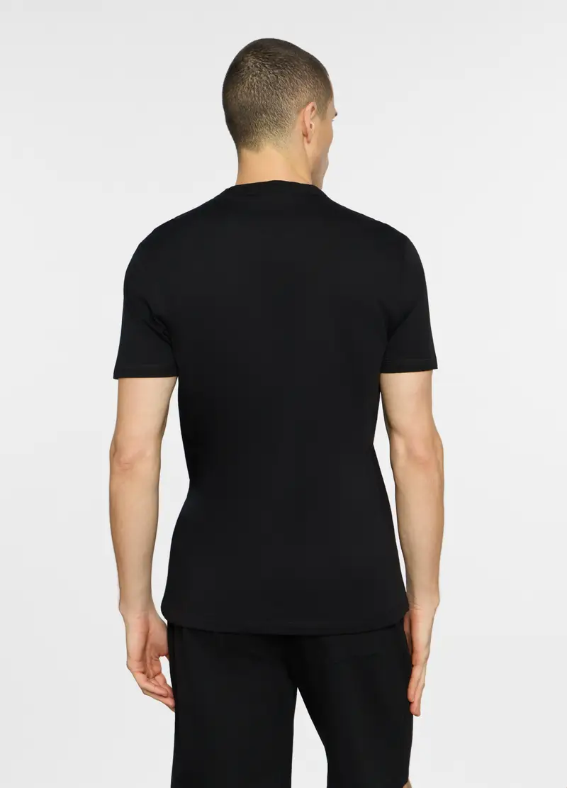 Upim T-shirt Uomo Nero 4307643 miniatura 2