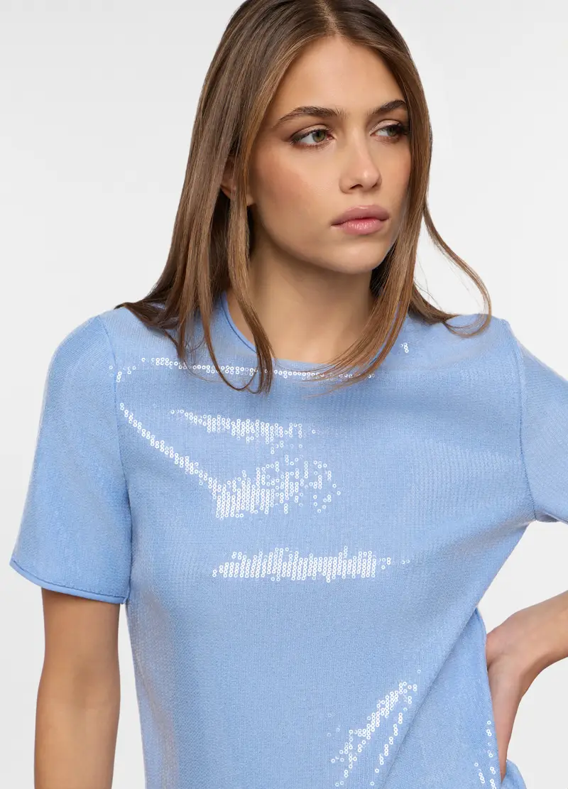 Upim T-shirt Donna Azzurro 4133963 miniatura 3