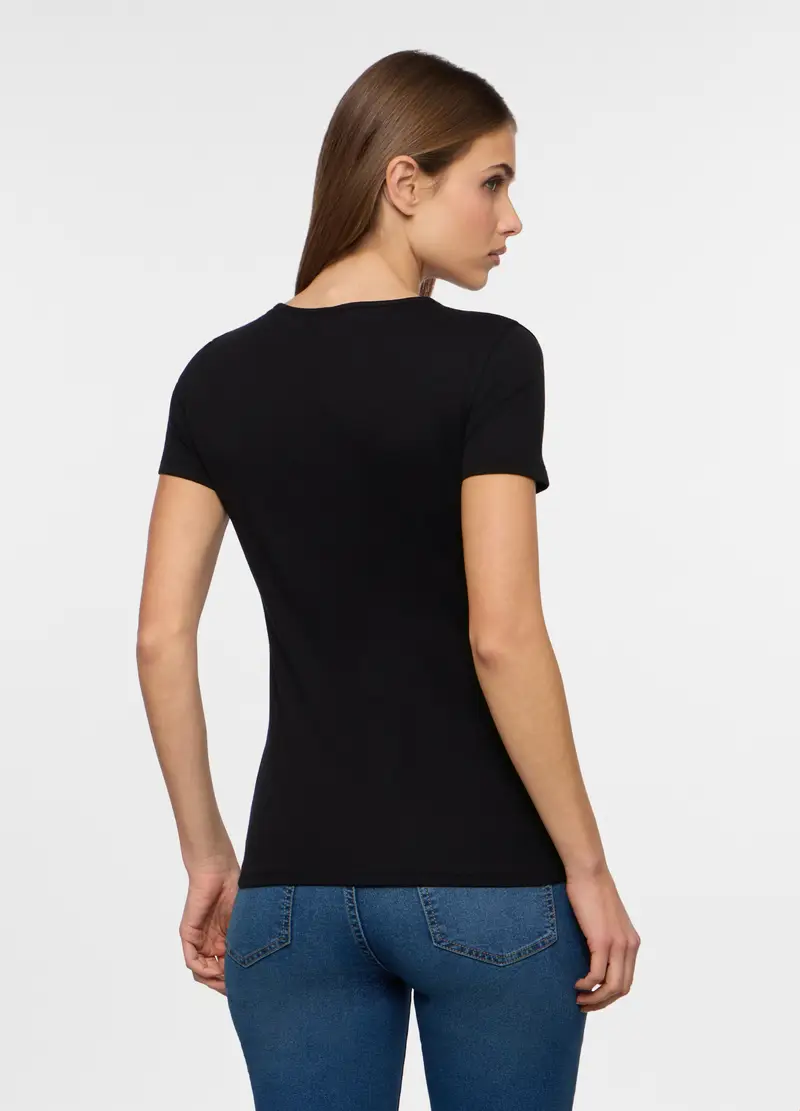 Upim T-shirt Donna Nero 4223251 miniatura 2