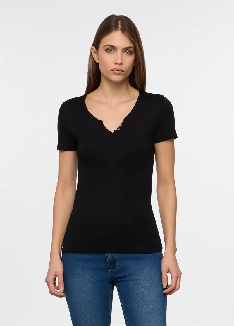 Upim T-shirt Donna Nero 4223251