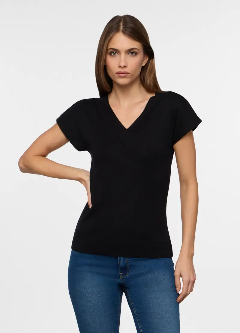 Upim T-shirt Donna Nero 4223259