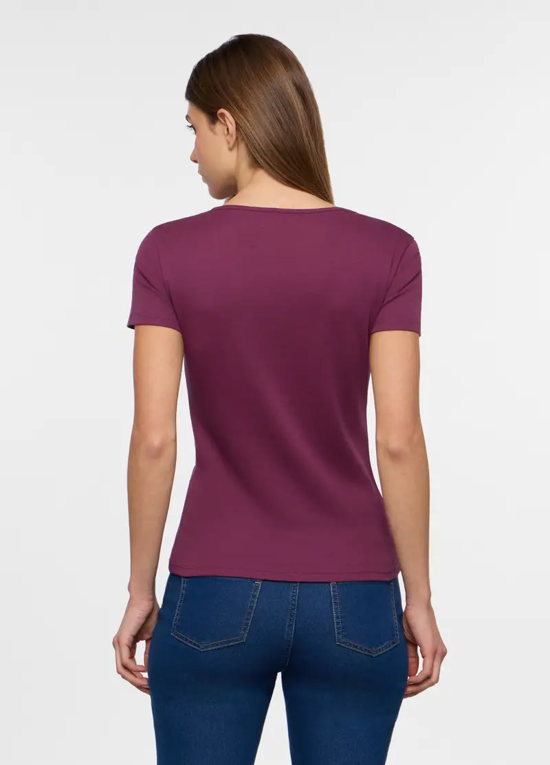 Upim T-shirt Donna Viola 4223255 miniatura 2