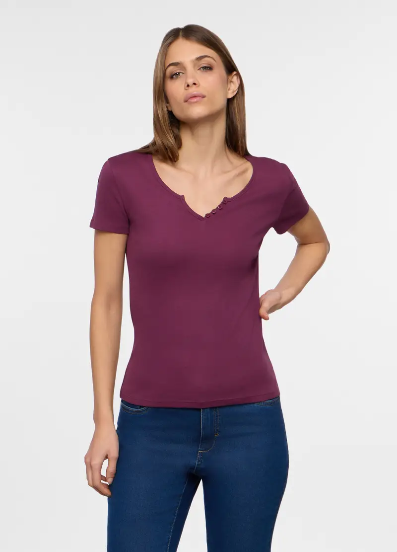 Upim T-shirt Donna Viola 4223255