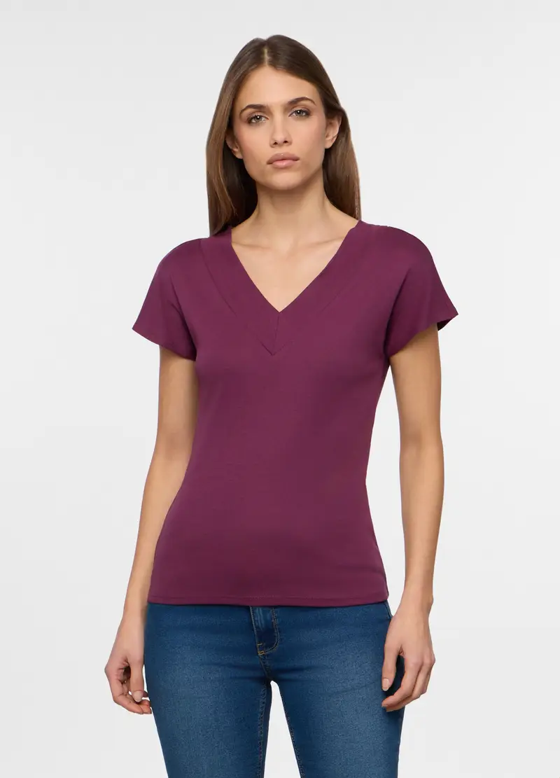 Upim T-shirt Donna Viola 4223262