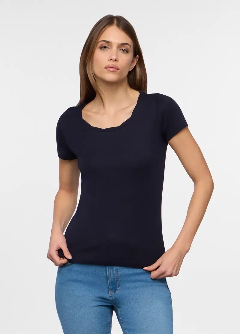 Upim T-shirt Donna Blu 4223297
