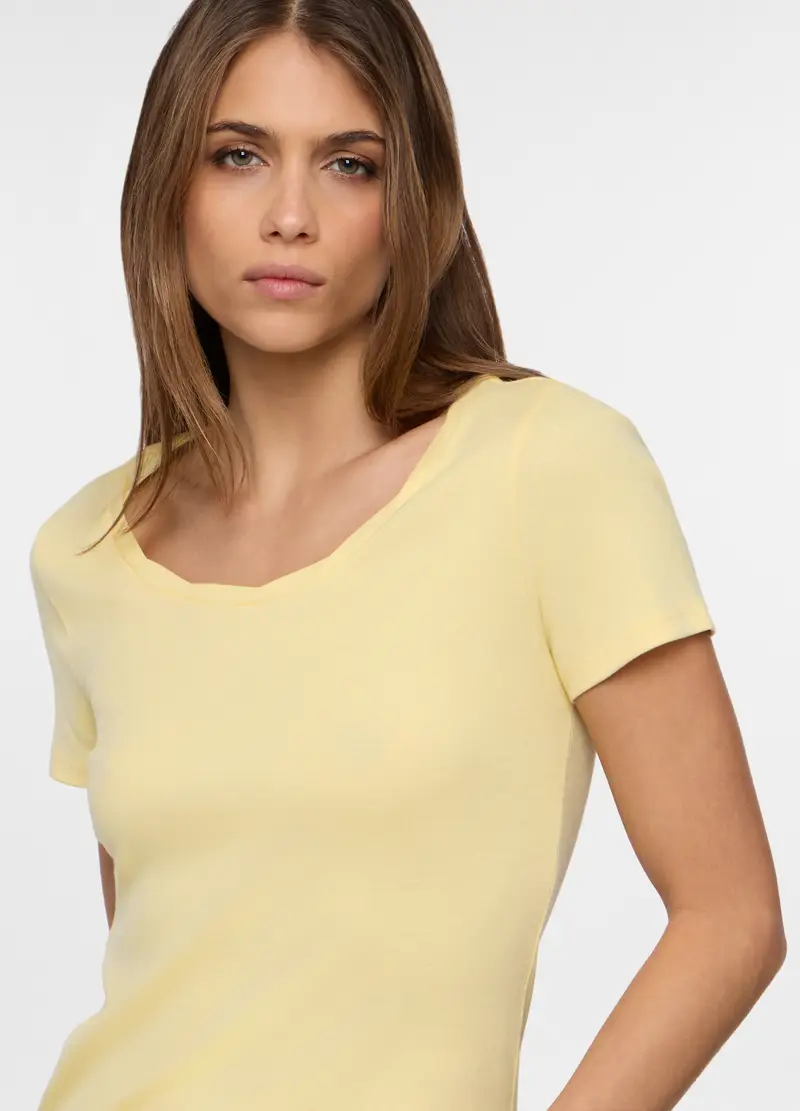 Upim T-shirt Donna Giallo 4223298 miniatura 3