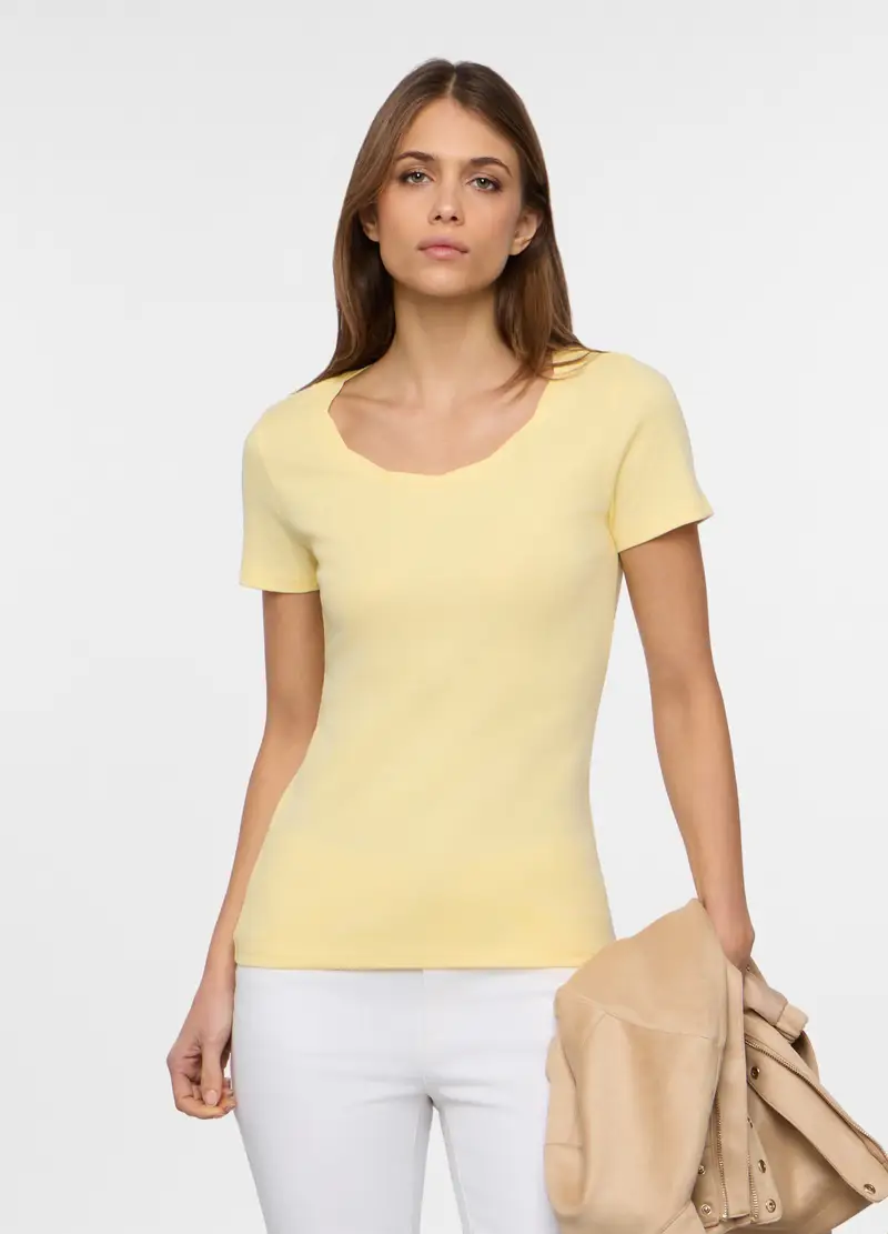Upim T-shirt Donna Giallo 4223298