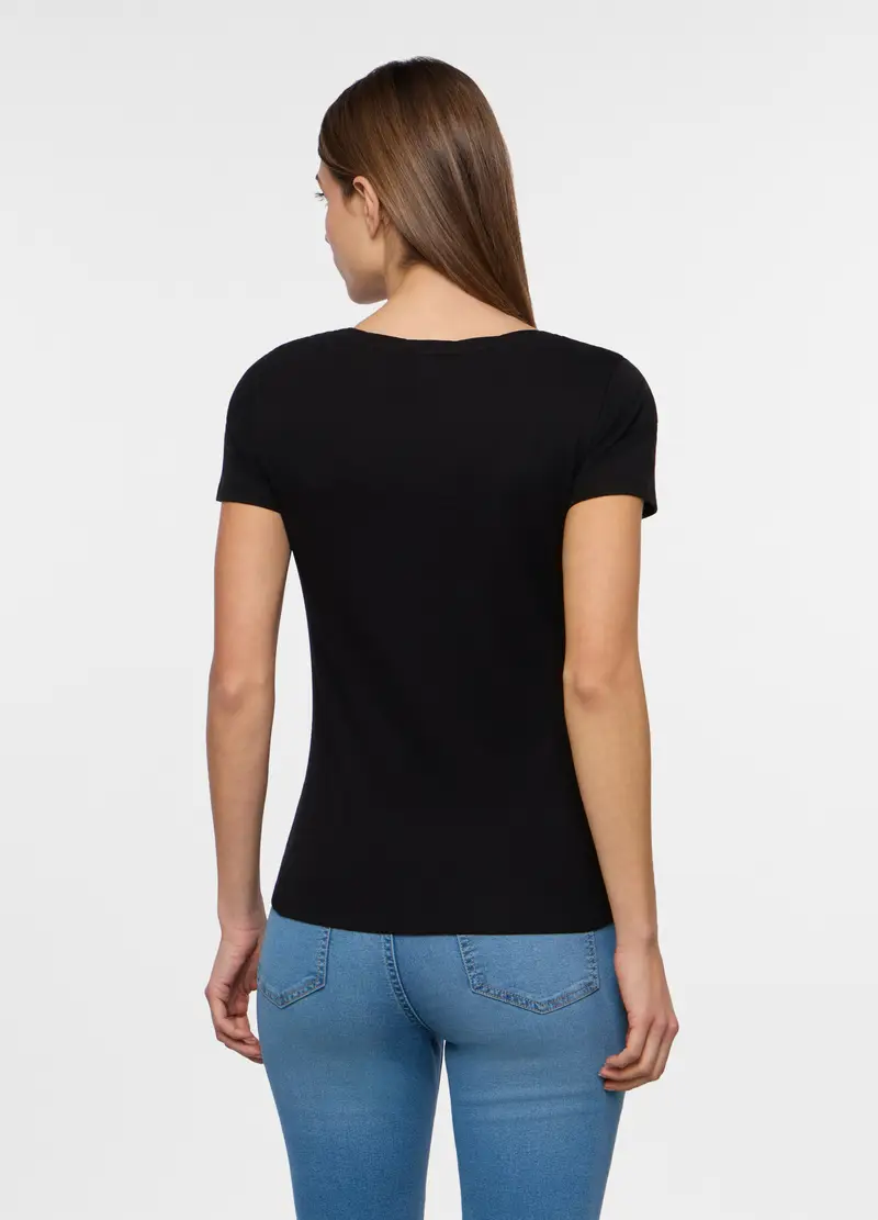 Upim T-shirt Donna Nero 4223299 miniatura 2