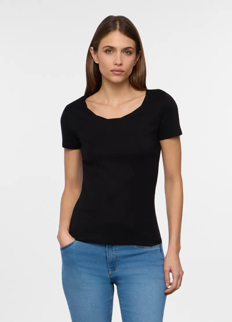 Upim T-shirt Donna Nero 4223299
