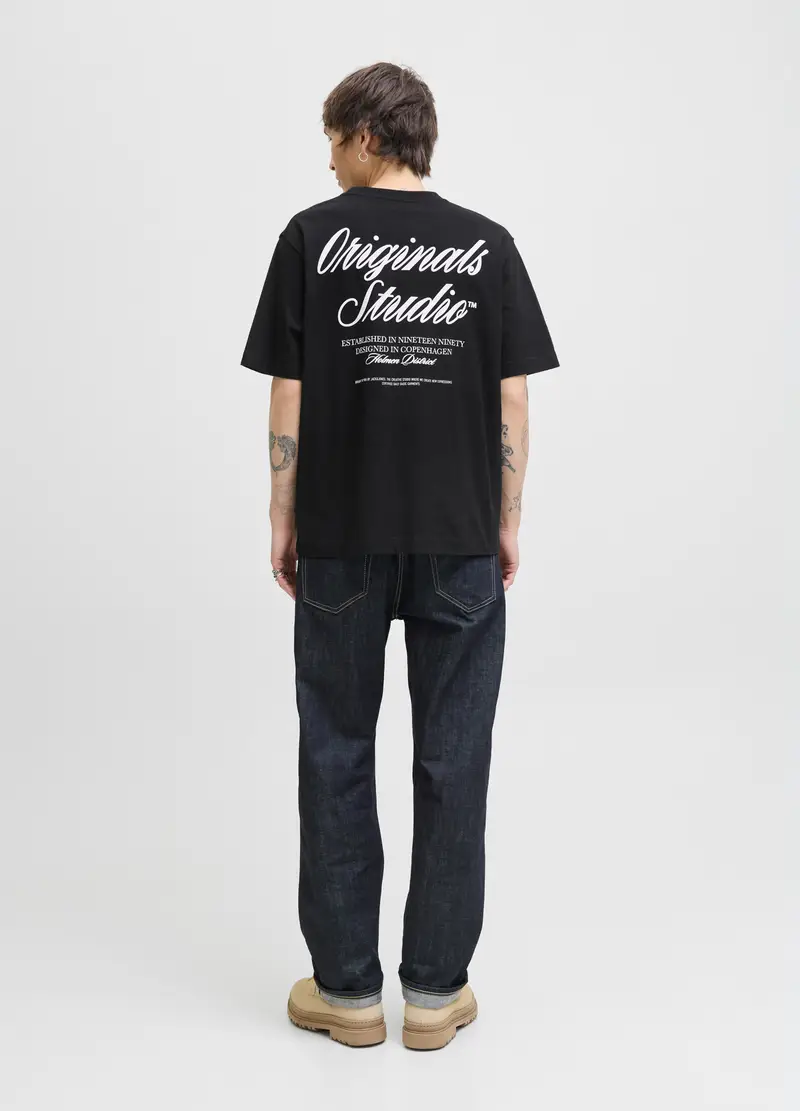 Upim T-shirt Uomo Nero 3883058 miniatura 2