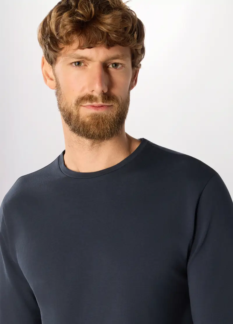 Upim T-shirt Uomo Blu 4254102 miniatura 3