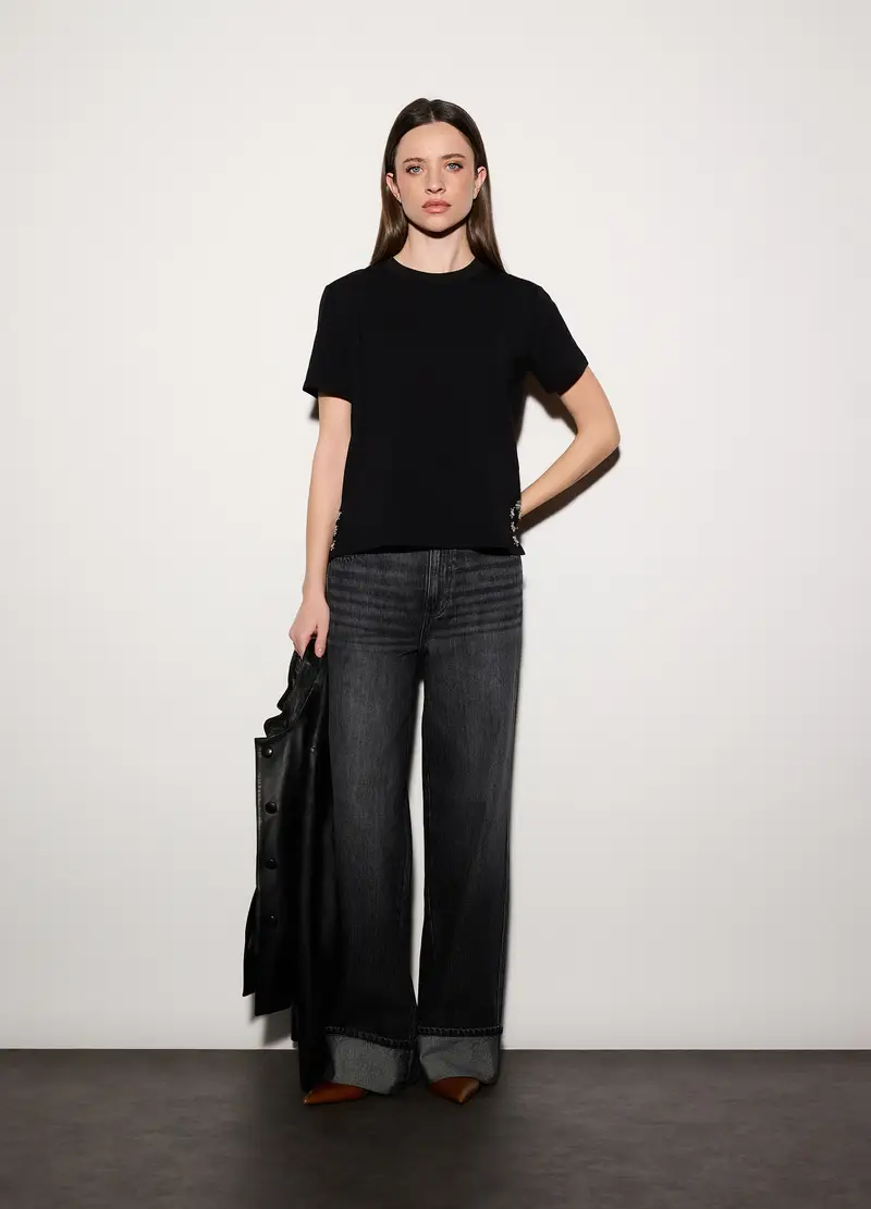 Upim T-shirt Donna Nero 4320417