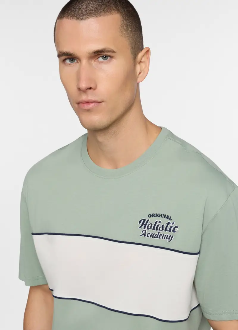 Upim T-shirt Uomo Verde 4253254 miniatura 3