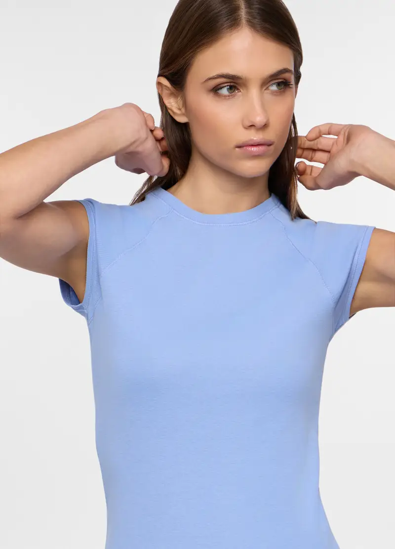Upim T-shirt Donna Azzurro 4223301 miniatura 3