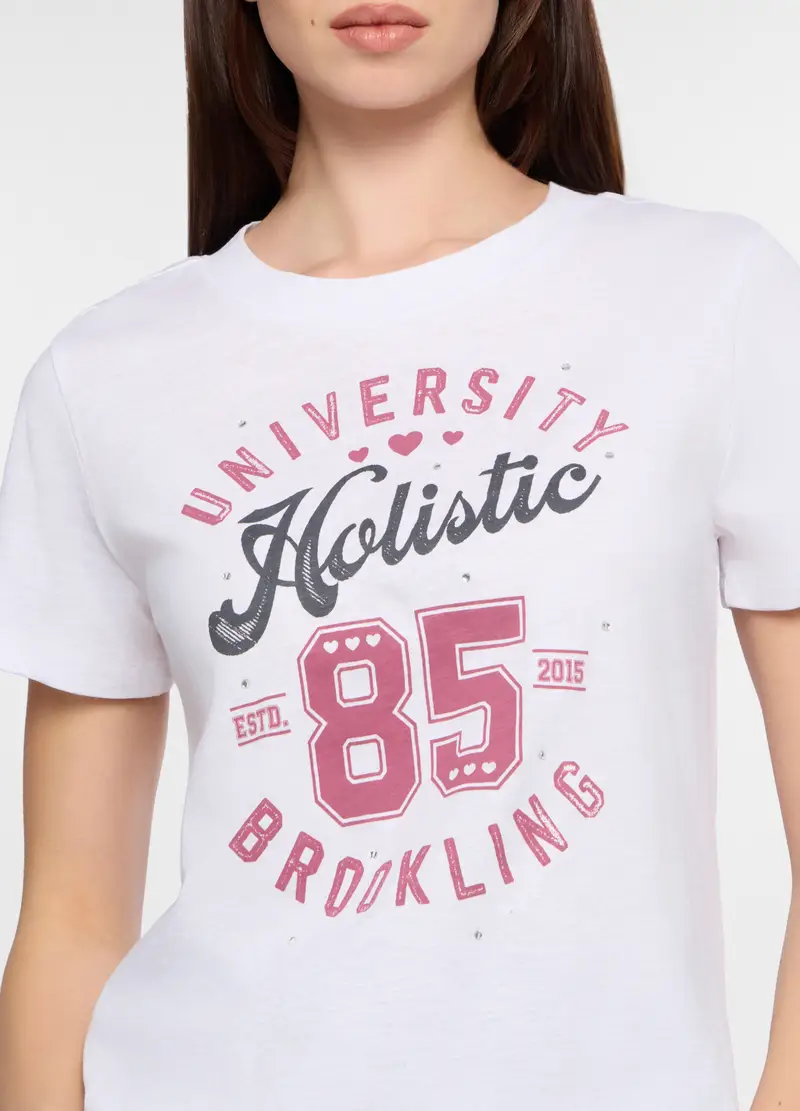 Upim T-shirt Donna Bianco 4269631 miniatura 3