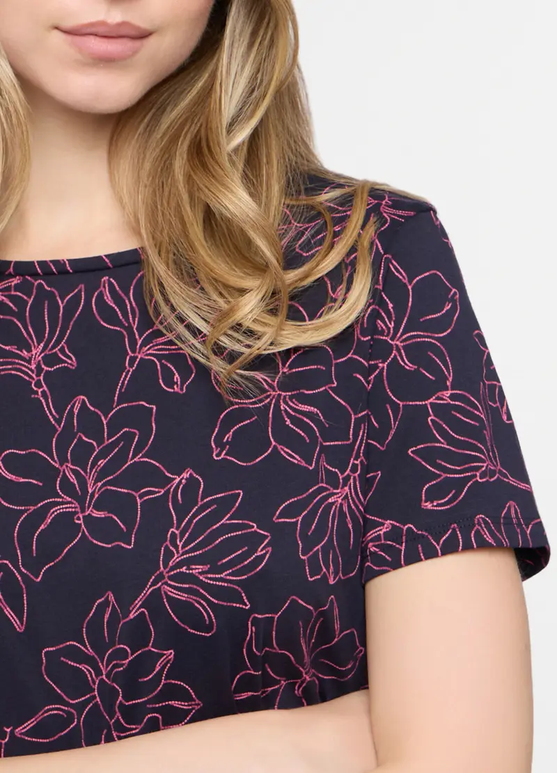 Upim T-shirt Donna Blu 4223060 miniatura 3