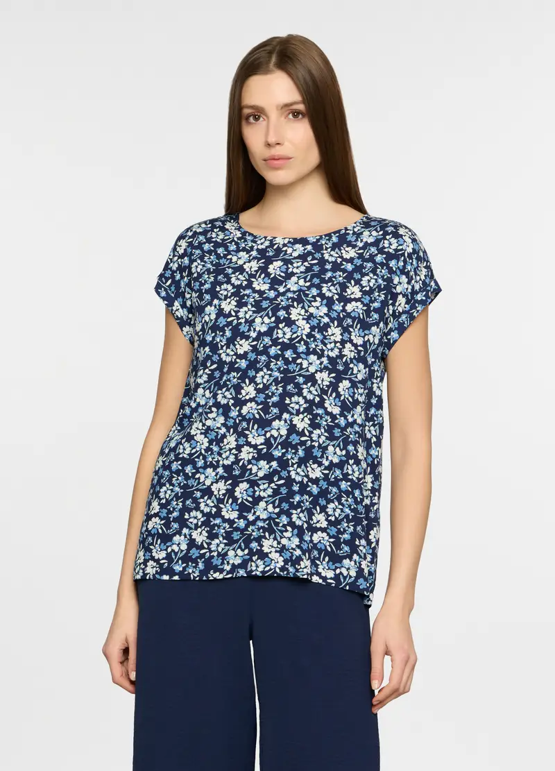Upim T-shirt Donna Blu 4320424