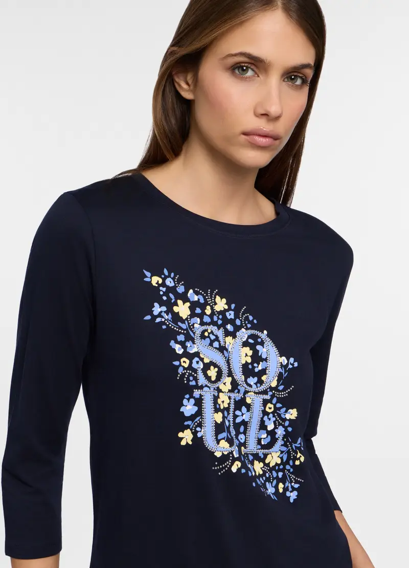 Upim T-shirt Donna Blu 4253489 miniatura 3