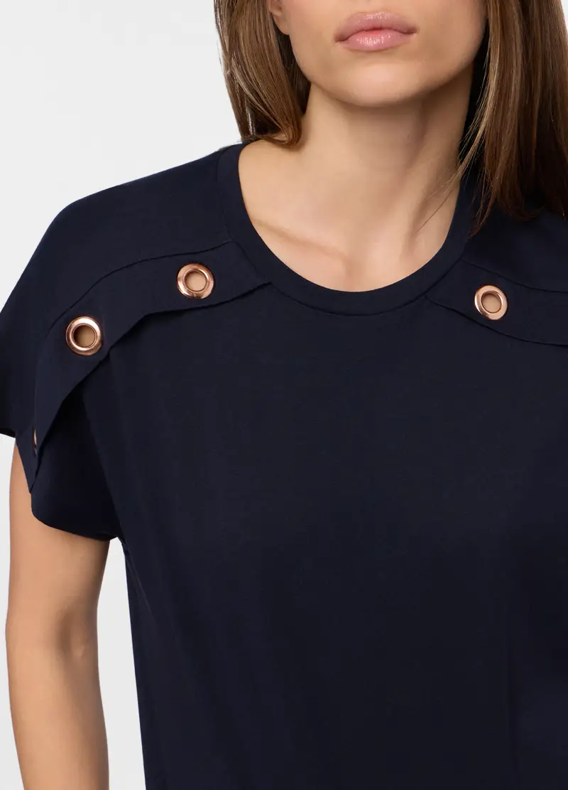 Upim T-shirt Donna Blu 4222521 miniatura 3