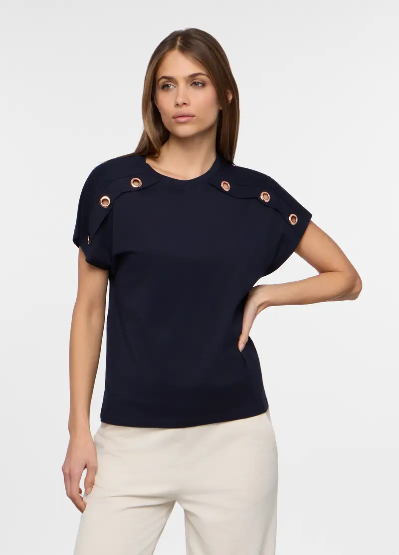 Upim T-shirt Donna Blu 4253496