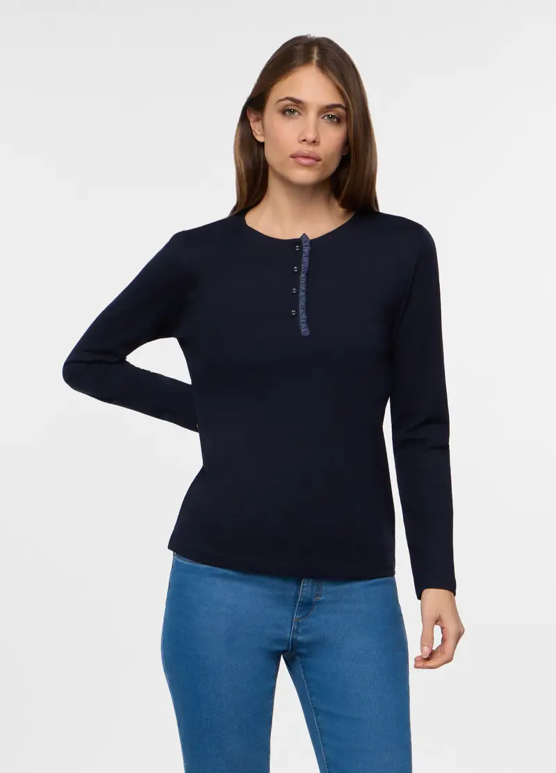 Upim T-shirt Donna Blu 4223213