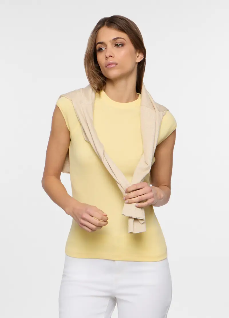 Upim T-shirt Donna Giallo 4223303