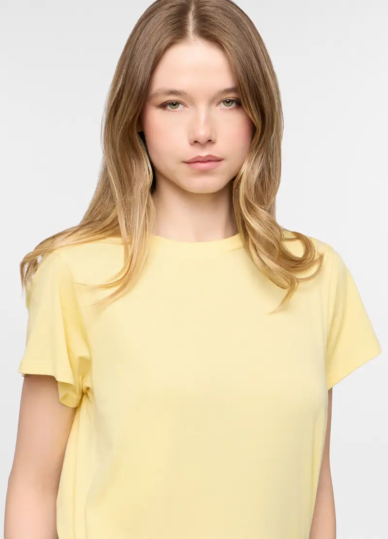 Upim T-shirt Donna Giallo 4222396 miniatura 3