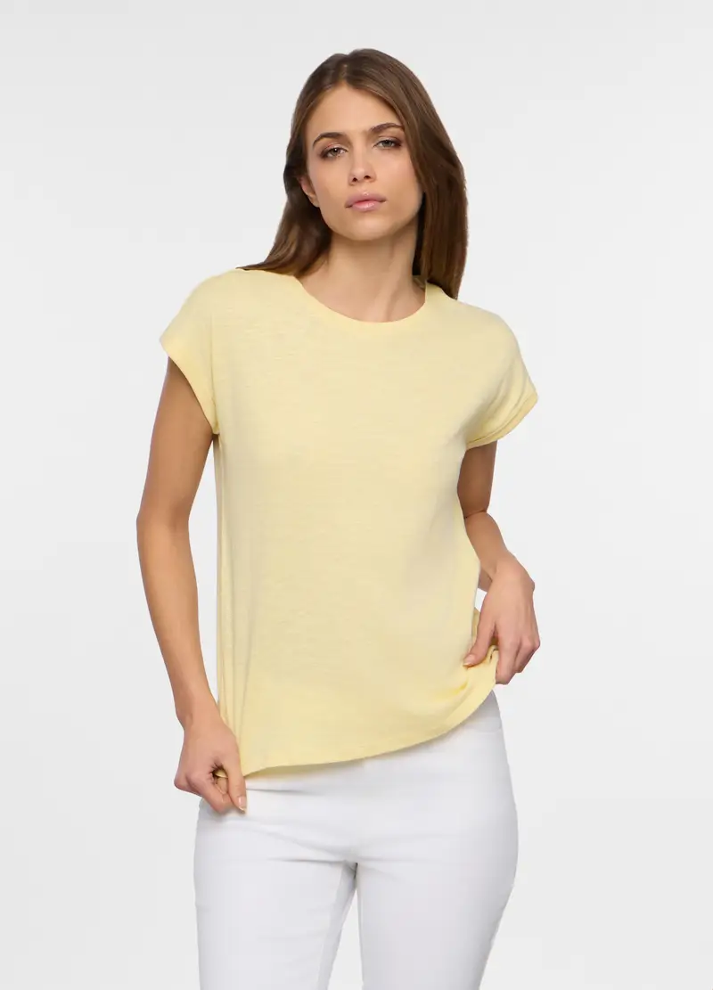 Upim T-shirt Donna Giallo 4221943