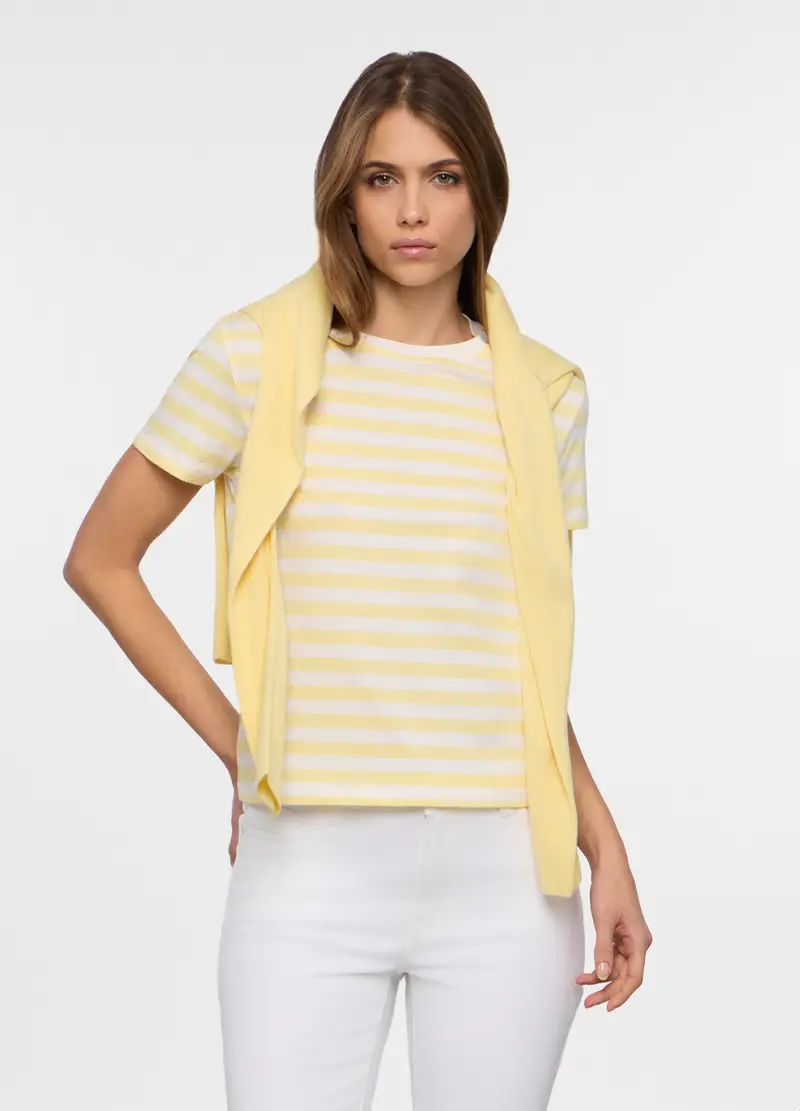 Upim T-shirt Donna Giallo 4223306