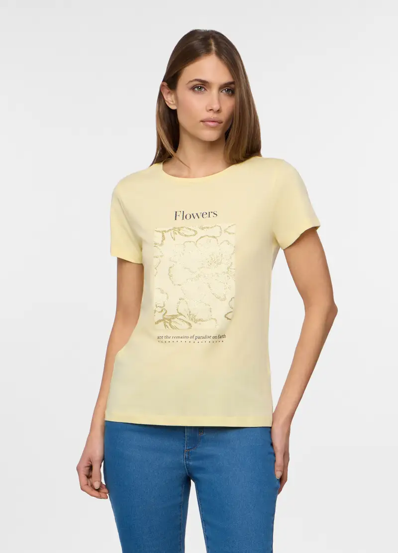 Upim T-shirt Donna Giallo 4253498