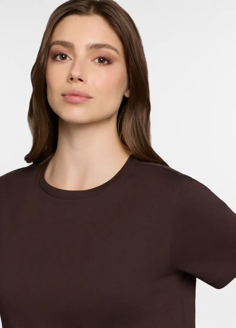 Upim T-shirt Donna Marrone 4320330 miniatura 3