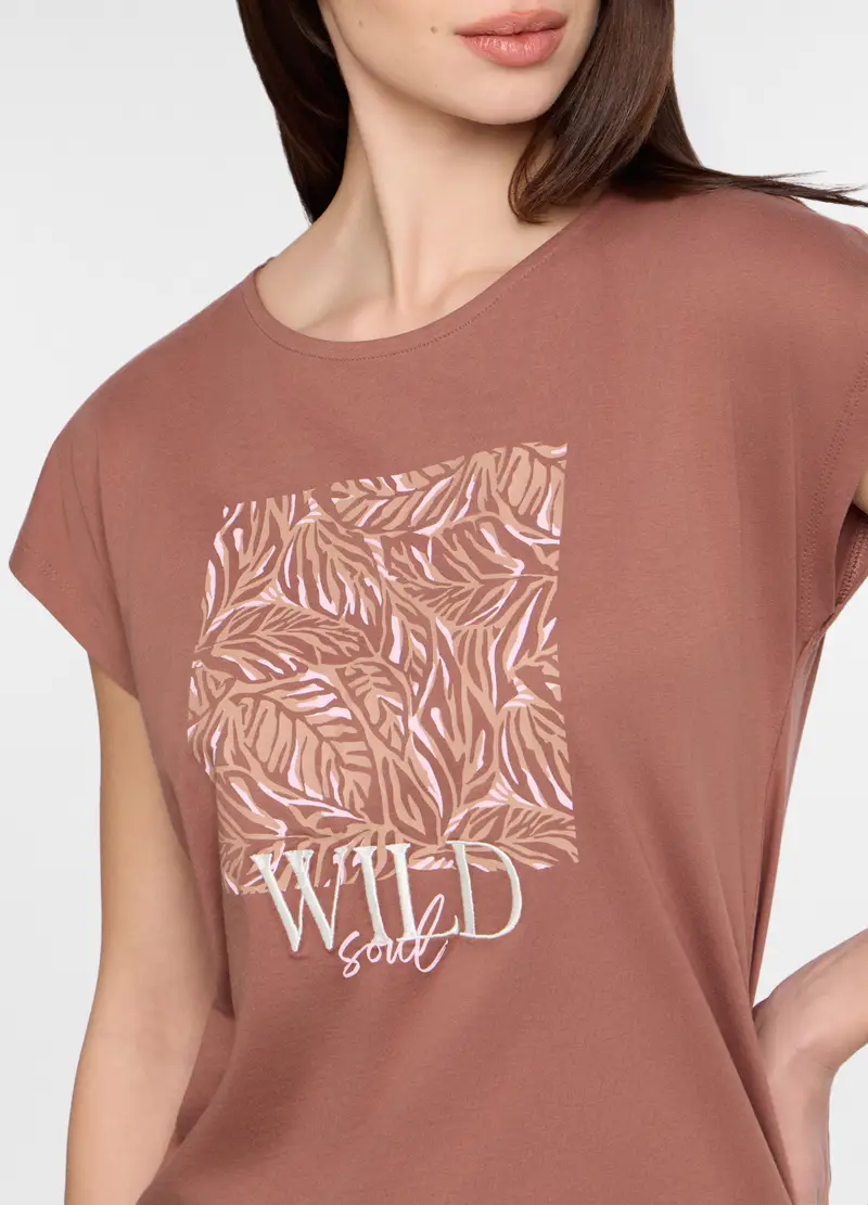 Upim T-shirt Donna Marrone 4350372 miniatura 3