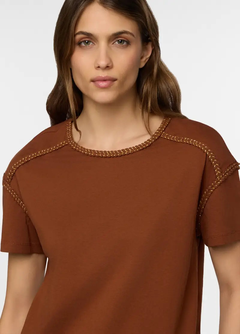 Upim T-shirt Donna Marrone 4350243 miniatura 3