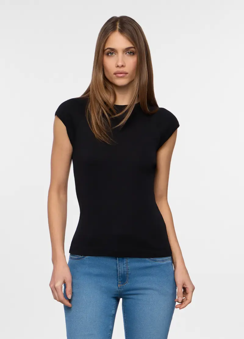 Upim T-shirt Donna Nero 4223304