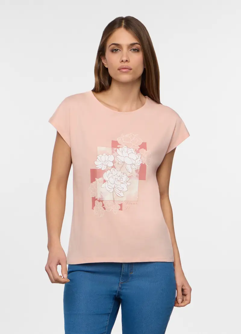 Upim T-shirt Donna Rosa 4222519