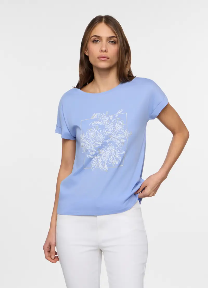 Upim T-shirt Donna Viola 4222288