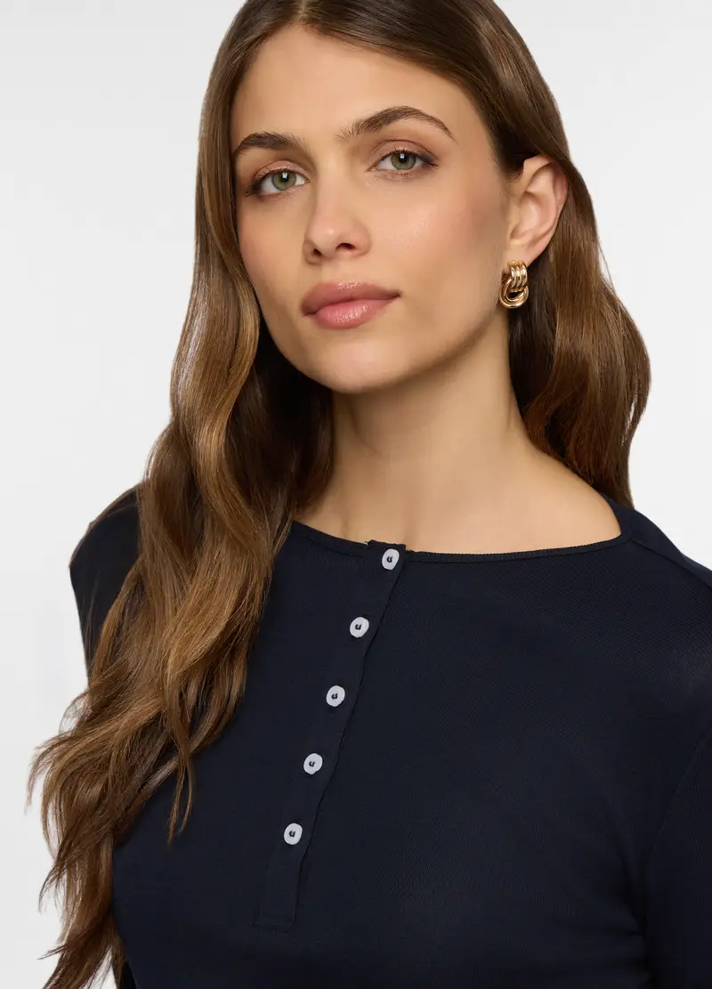 Upim T-shirt Donna Blu 4350150 miniatura 3