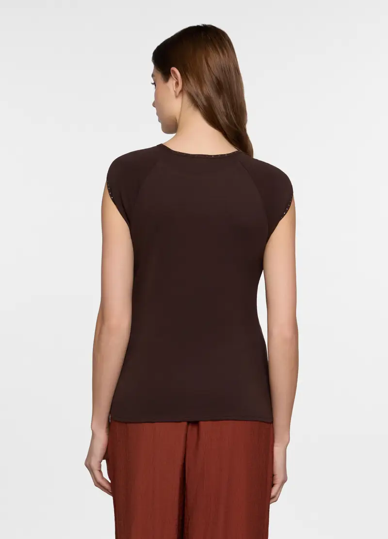 Upim T-shirt Donna Marrone 4350207 miniatura 2