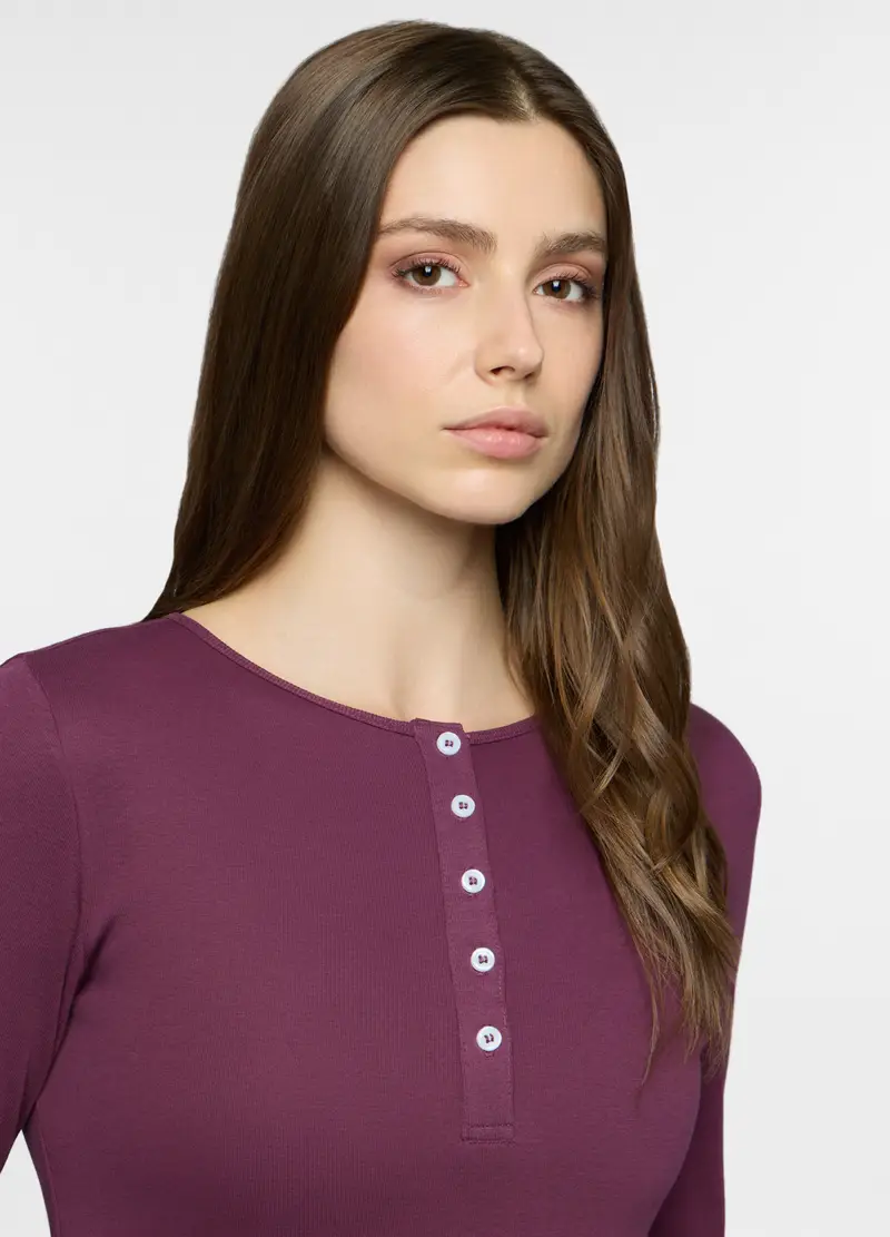 Upim T-shirt Donna Viola 4307470 miniatura 3