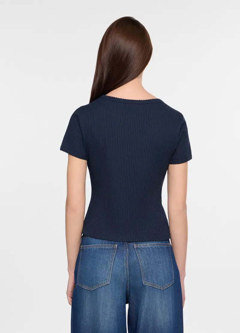 Upim T-shirt Donna Blu 4269628 miniatura 2