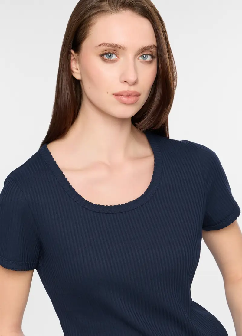 Upim T-shirt Donna Blu 4269628 miniatura 3