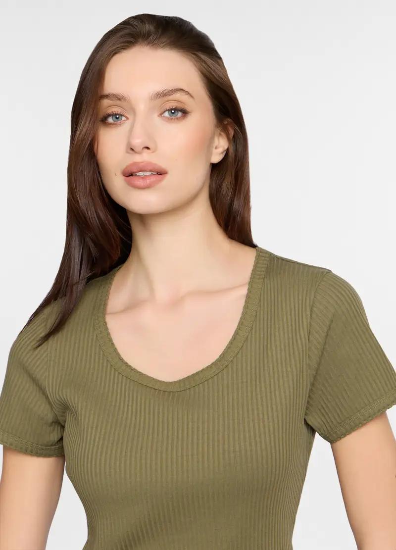 Upim T-shirt Donna Verde 4269629 miniatura 3